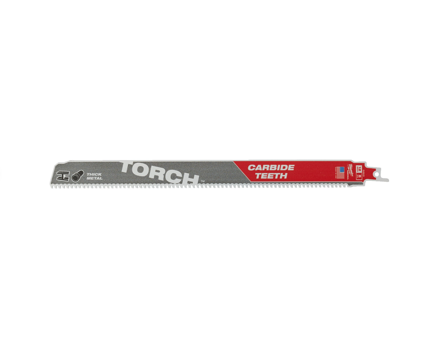 Hojas Sierra Sable Metal Heavy Duty TCT Torch Carbide 300x8mm 5uds Milwaukee