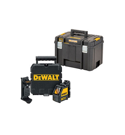 Combo Nivel Láser DW088K + Maleta Profunda Tstak VI Dewalt DWHT1-81020