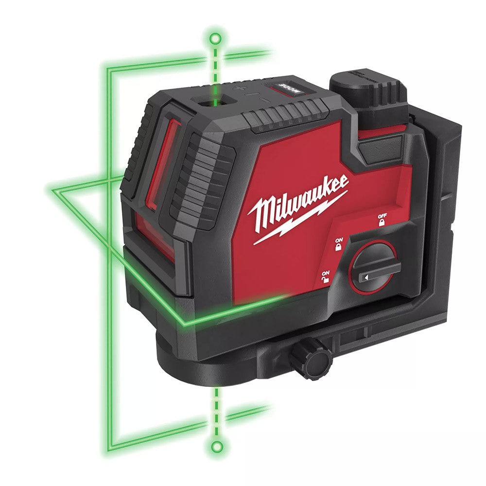 Nivel láser de 2 líneas i plomada REDLITHIUM™ USB Milwaukee L4CLLP-301C MILWAUKEE - 2