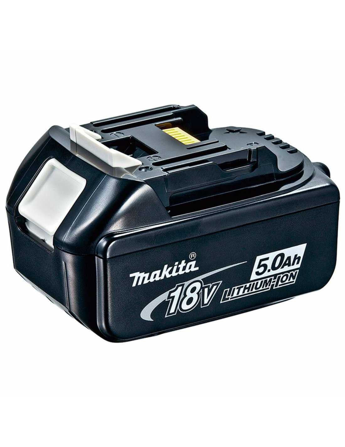 Kit Makita 7 herramientas + 2bat 5Ah + cargador + 2 bolsas LXT600 DLX7815BL2