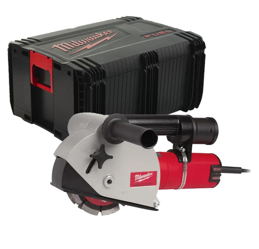 Rozadora WCE30 1500W de 125mm con maletin Milwaukee Profundidad de 30mm MILWAUKEE - 1