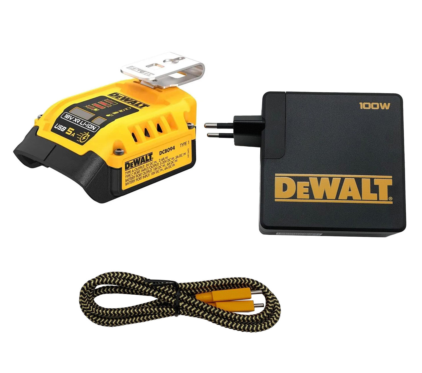 Cargador Portatil 5A USB Dewalt DCB094K DEWALT - 1