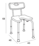 Silla de Ducha con Patas Regulables 1941 Manillons Torrent MANILLONS TORRENT - 1