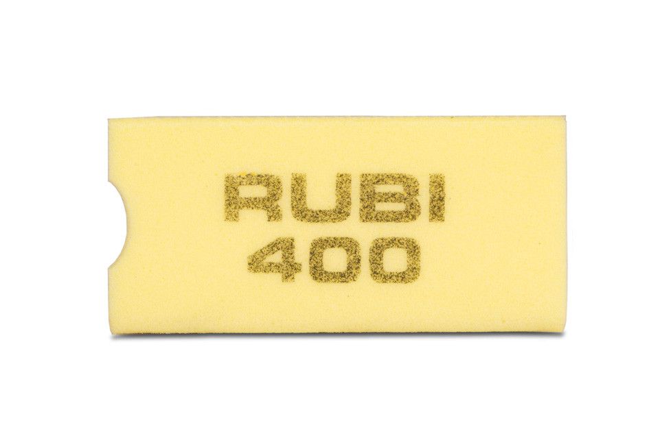 Taco de goma pulido diamantado grano 400 Rubi RUBI - 3