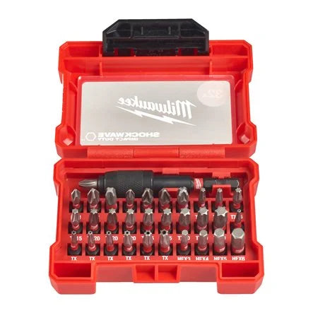 Estuche de puntas SHOCKWAVE Impact Duty de 32 piezas Milwaukee