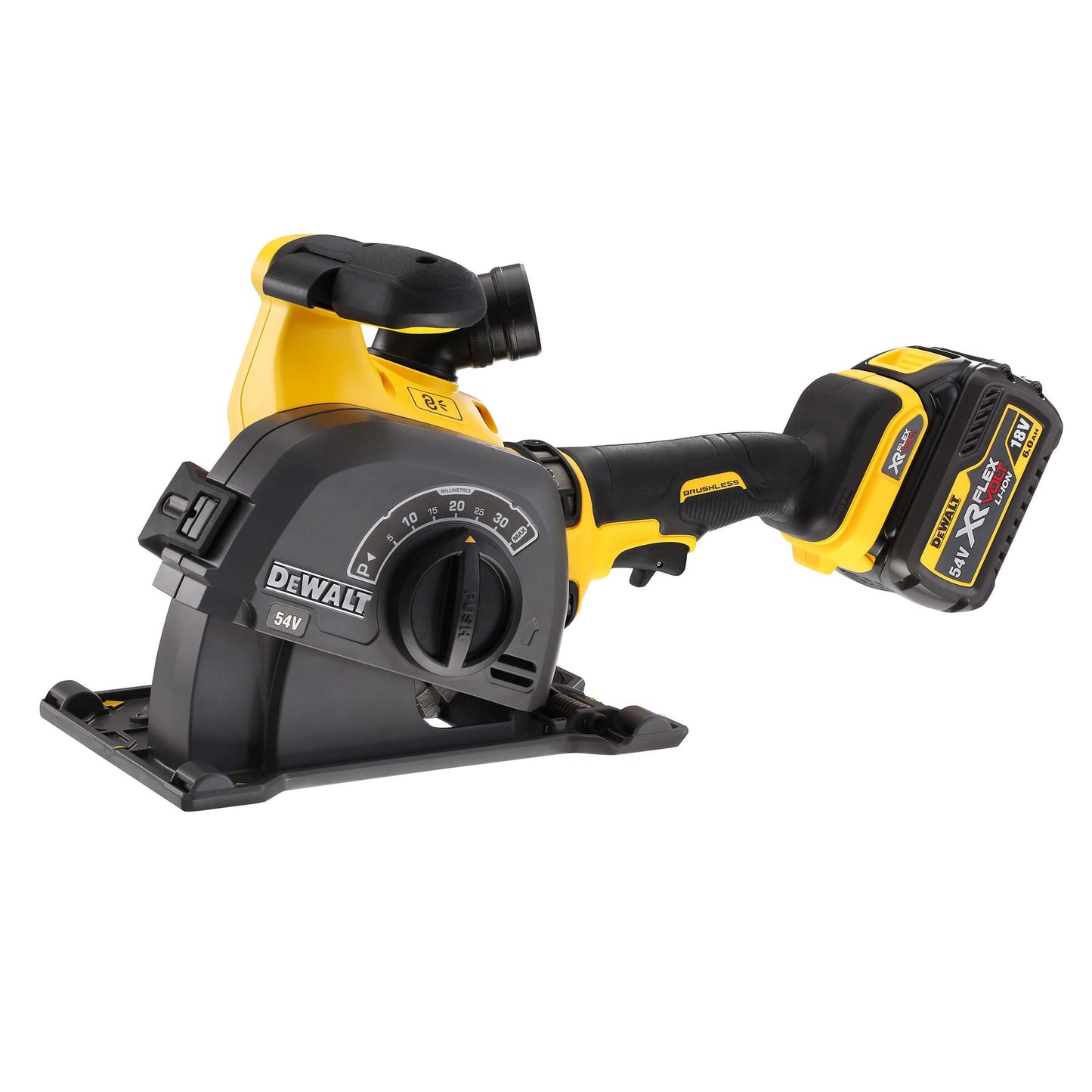 Rozadora sin escobillas XR FLEXVOLT 54V Li-Ion 6Ah Dewalt DCG200T2