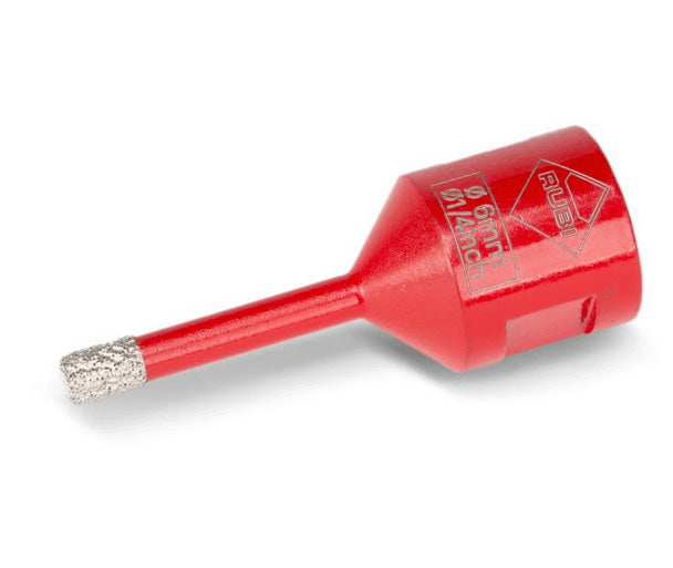 Broca diamante Drygres 4 Drill Hex M14 para Amoladora Rubi