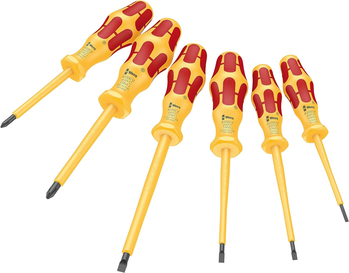 Juego de destornilladores Kraftform VDE 6pcs Wera 1060 i/1062 i/6 en Brikum
