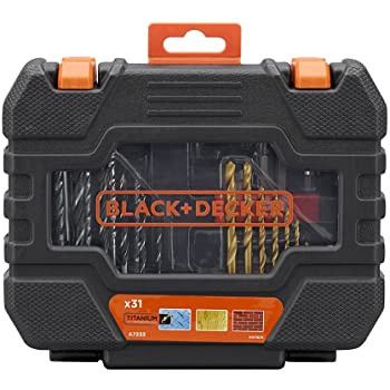 Taladro Percutor Brushless Black+Decker 18V 13mm + 2 baterías 2Ah + caja + 31 accesorios BL188D2KA31 BLACK + DECKER - 2
