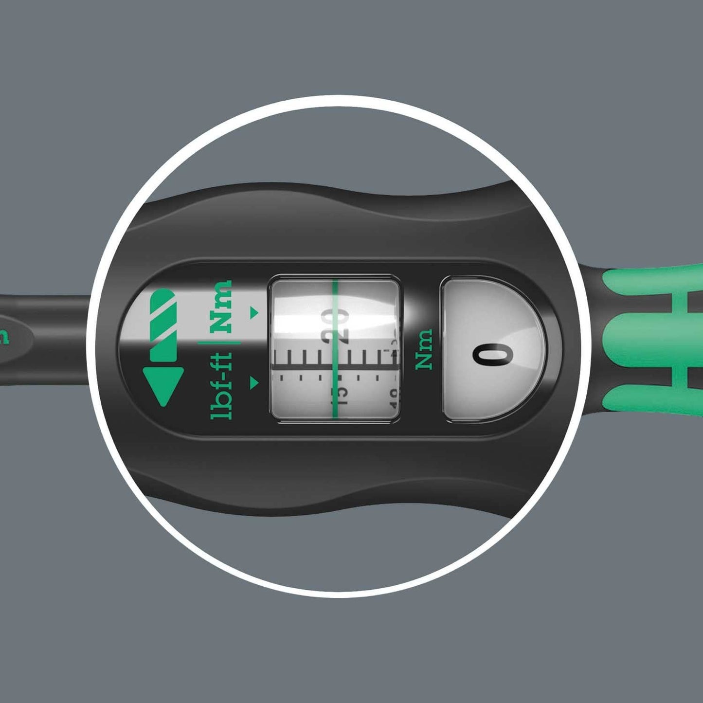 Llave dinamométrica con carraca reversible 2,5-25Nm Wera Click-Torque A 6 ref.075605