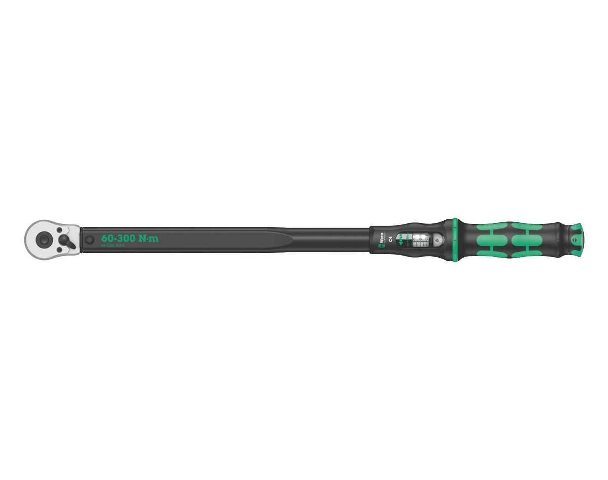 Llave dinamométrica con carraca reversible 60-300Nm Wera Click-Torque C 4 ref.075623