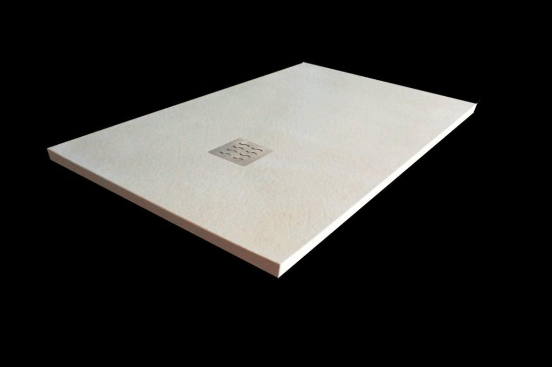 Plato de ducha Premium Textura pizarra natural con Sumidero 70x100cm  - 3
