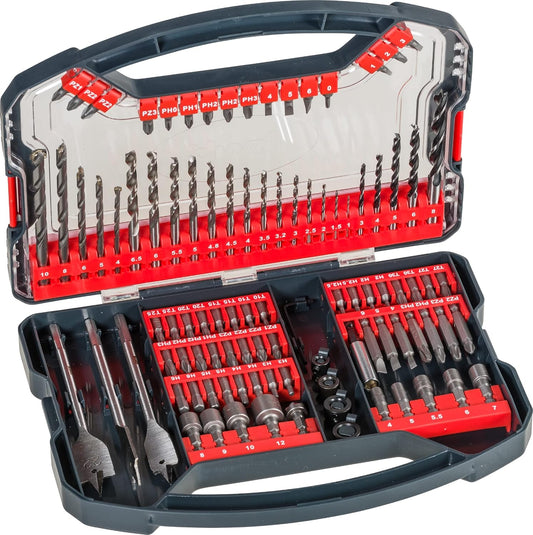 Set 101pcs de brocas y puntas KWB 49109110