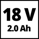 Taladro Percutor 18V 48Nm con 2 baterías 2Ah y maletín Einhell TE-CD 18/48 Li-i EINHELL - 11