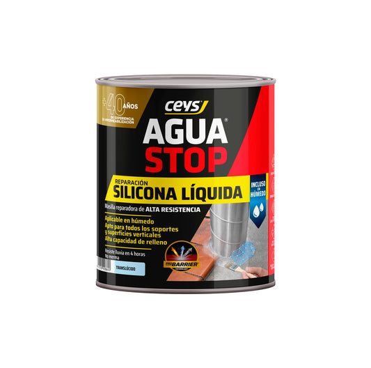 Silicona líquida translúcida Aguastop Ceys