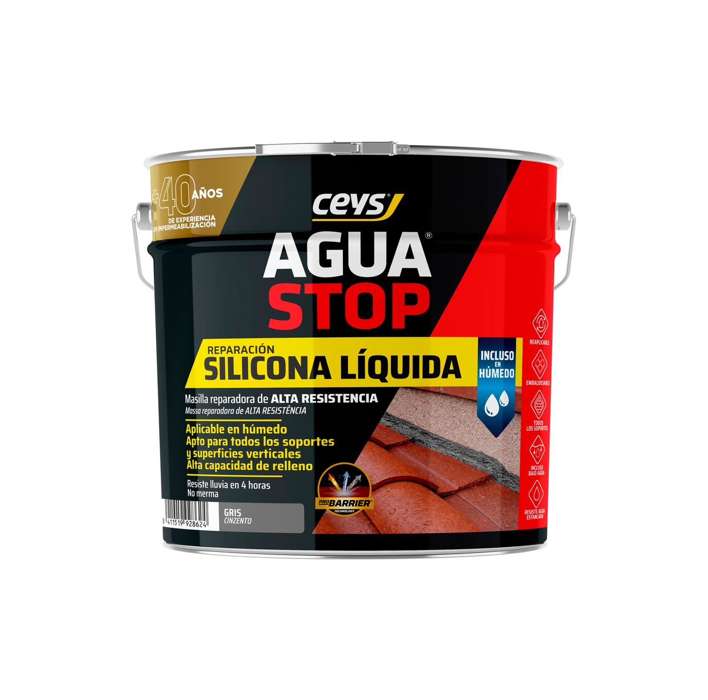 Silicona líquida 4kg Aguastop Ceys