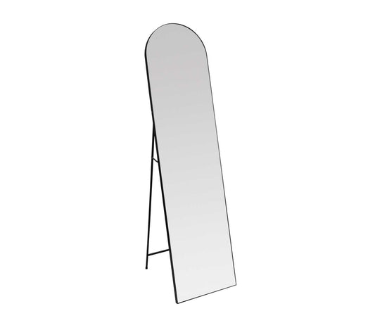 Espejo de Pie Aluminio Negro 40x160cm Andrea House