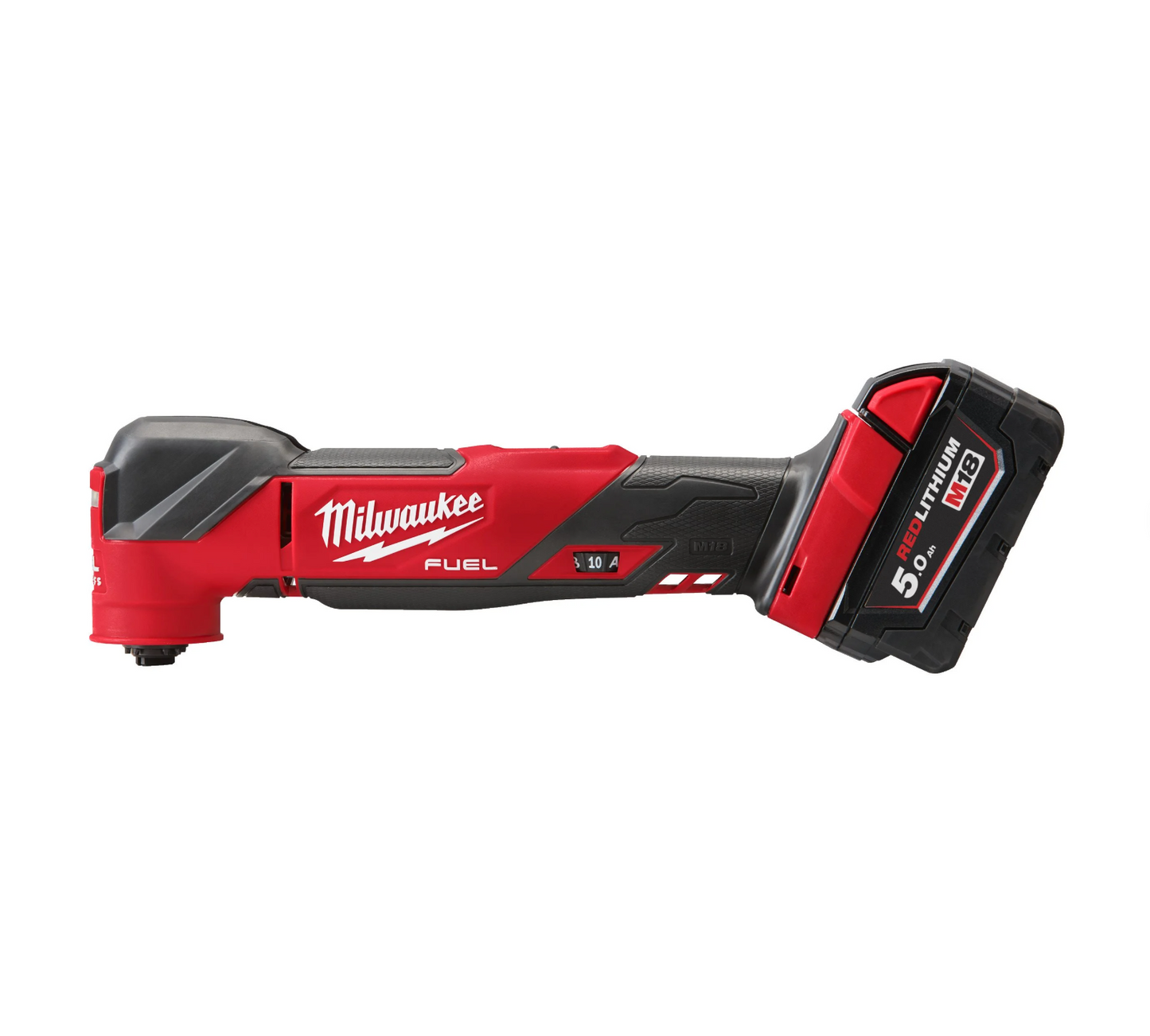 Multiherramienta M18 Fuel con 2bat 5Ah + Cargador + Maletín Milwaukee M18 FMT-502X