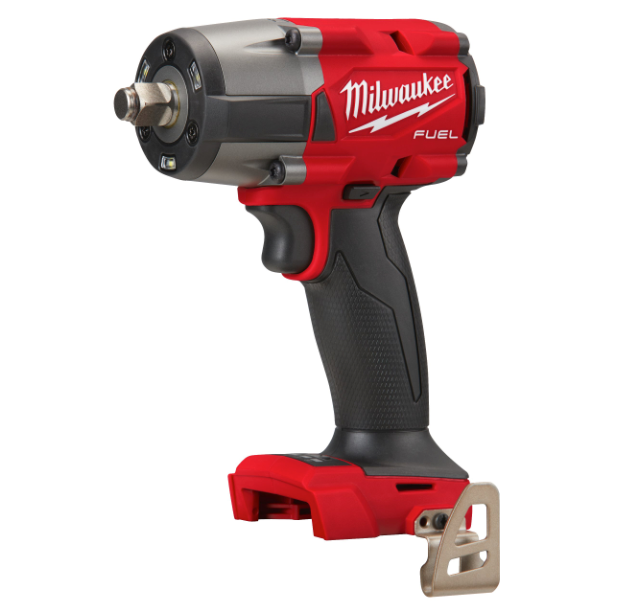 Llave de impacto de par medio M18 FUEL 1/2" Con anillo de fricción Milwaukee M18 FMTIW2F12-502X