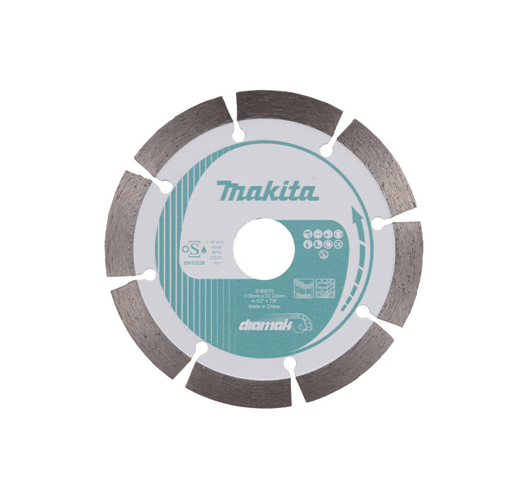 Disco de diamante Diamak 115mm Makita D-80070