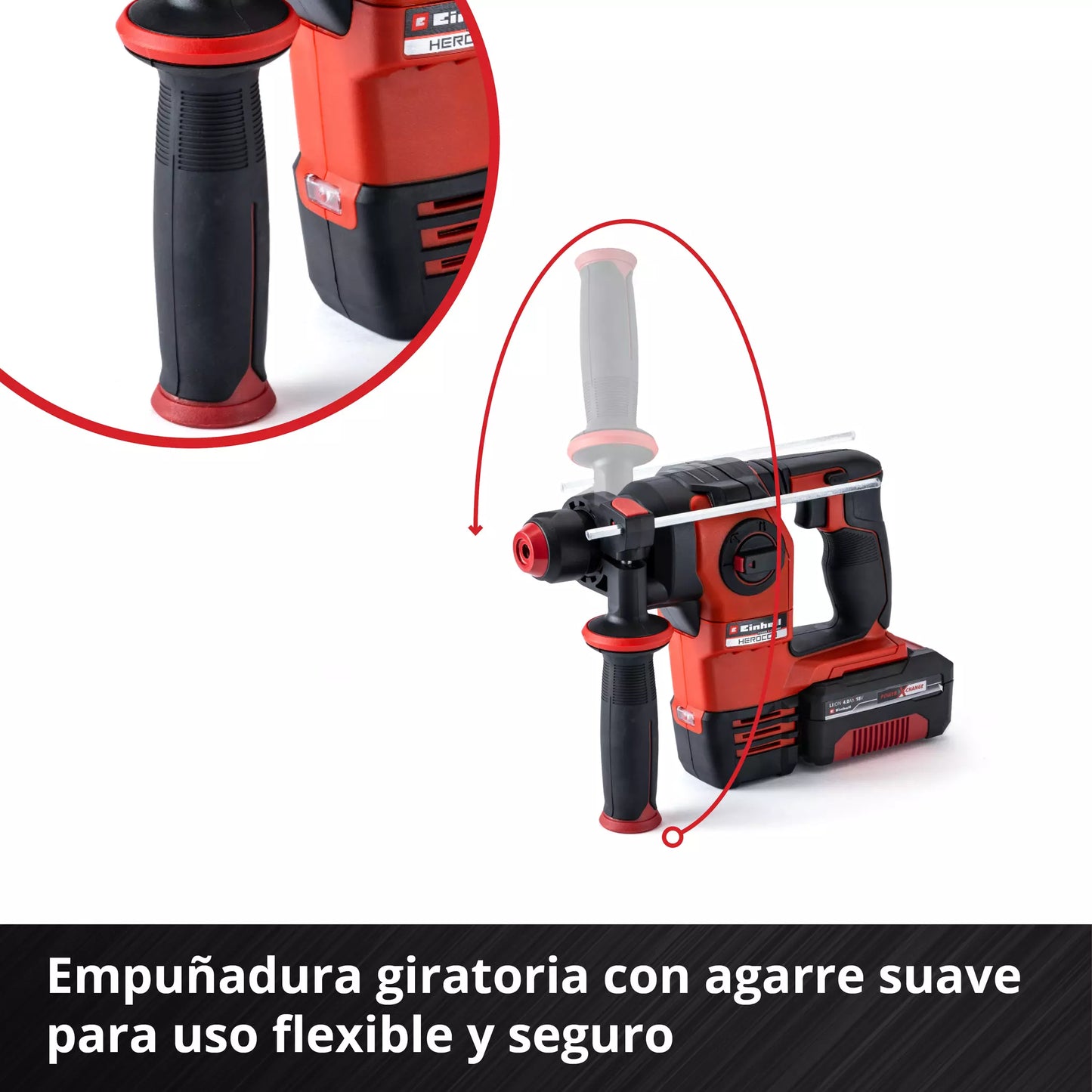 Martillo perforador SDS-Plus 18V 2,2J Einhell HEROCCO 18/20