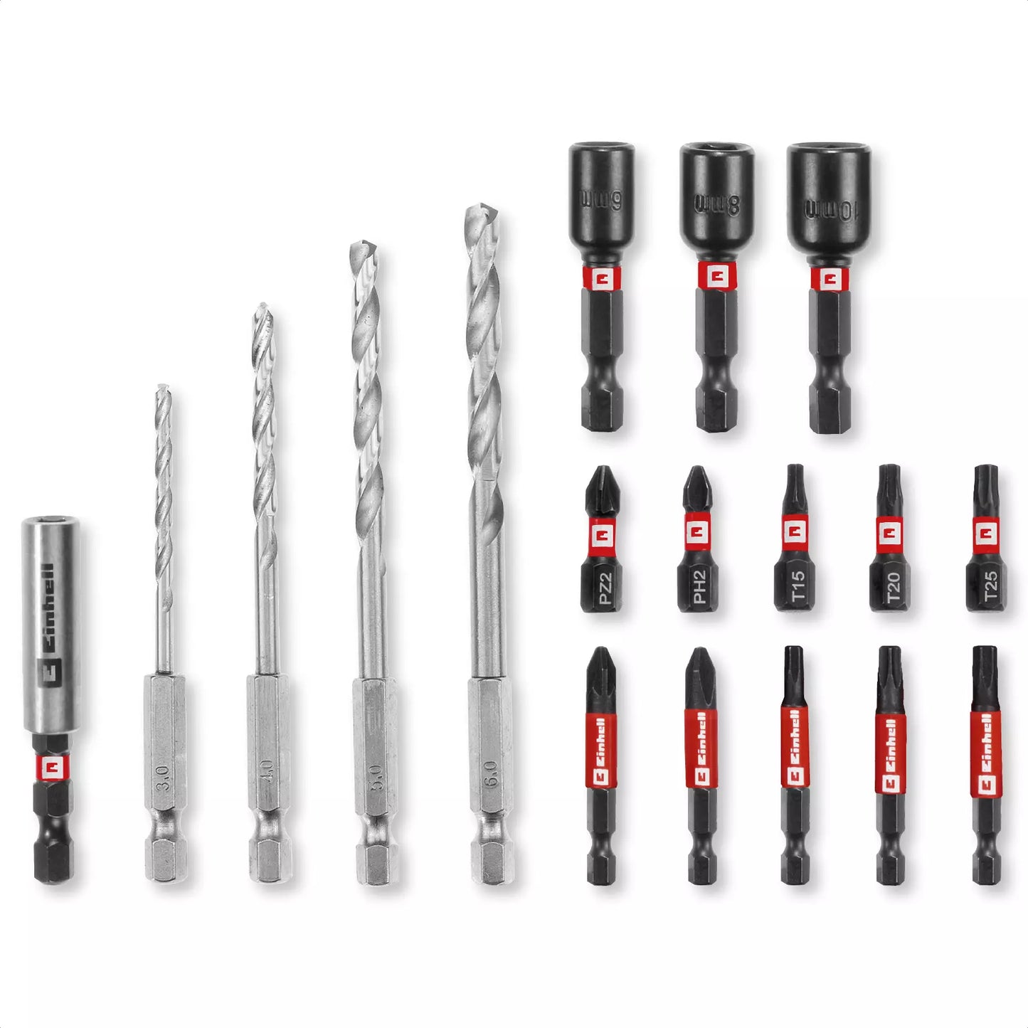 Juego de puntas y brocas S-CASE 18pcs LS Einhell 49108709