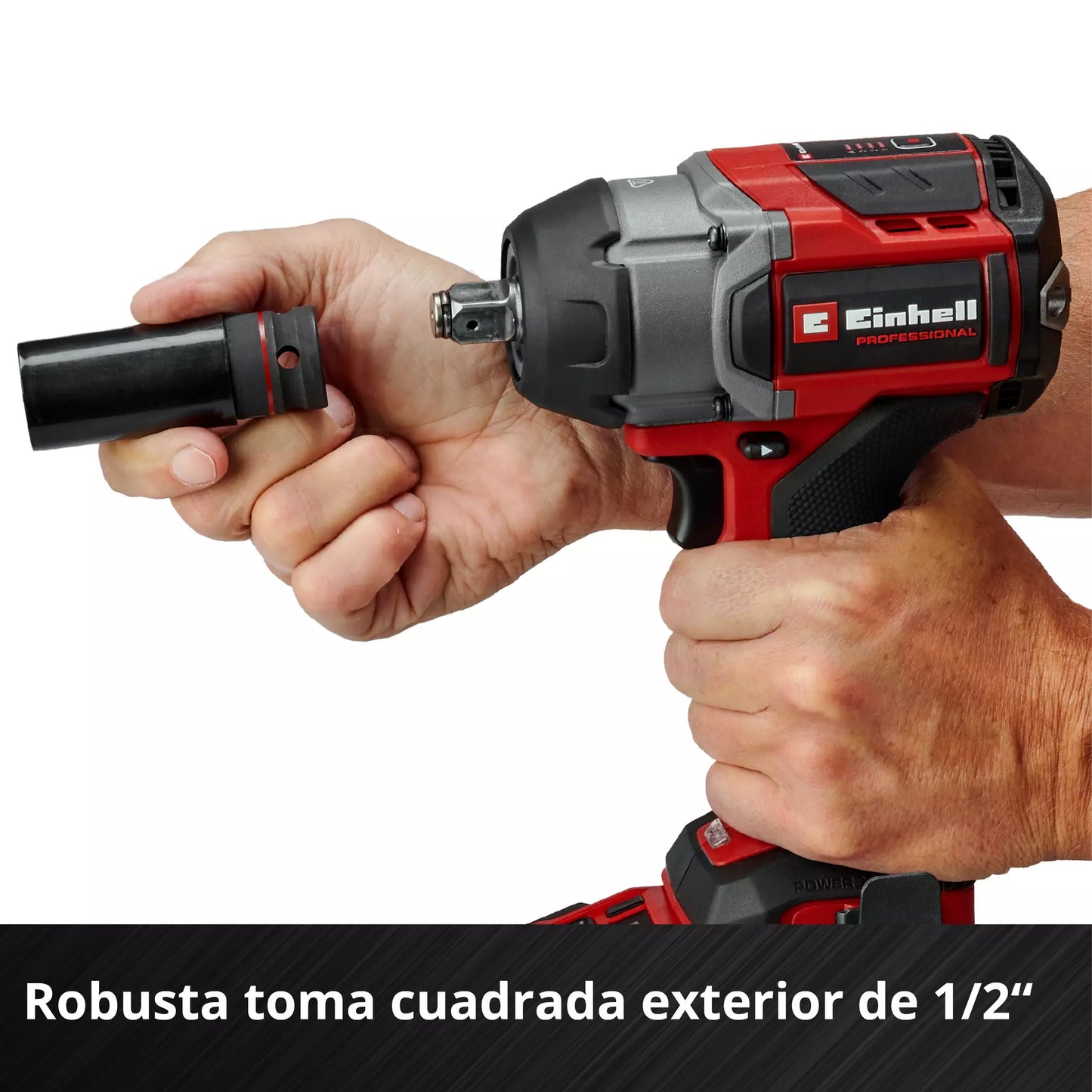 Llave de impacto 1/2 18V 750Nm TP-CW 18/750-C Li BL - Solo Einhell