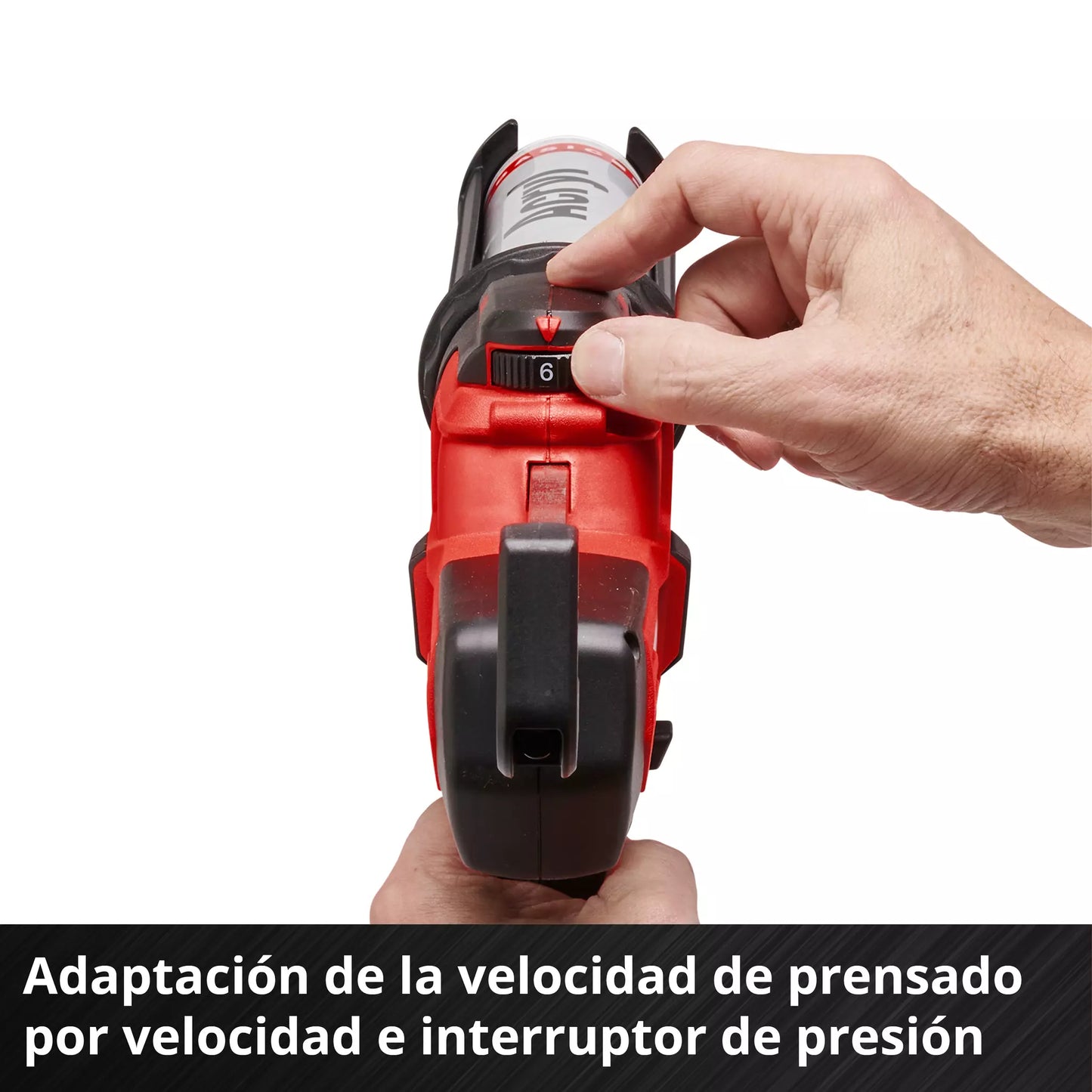 Pistola de silicona 18V 310ml Einhell TE-SG 18/10 Li - Solo