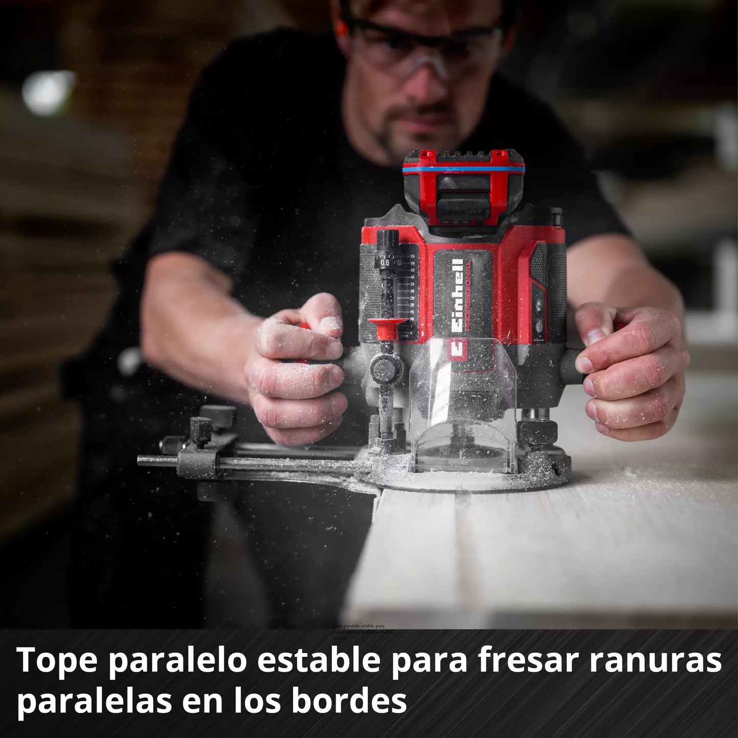 Fresadora 18V 55mm Einhell TP-RO 18/55 Li BL - Solo