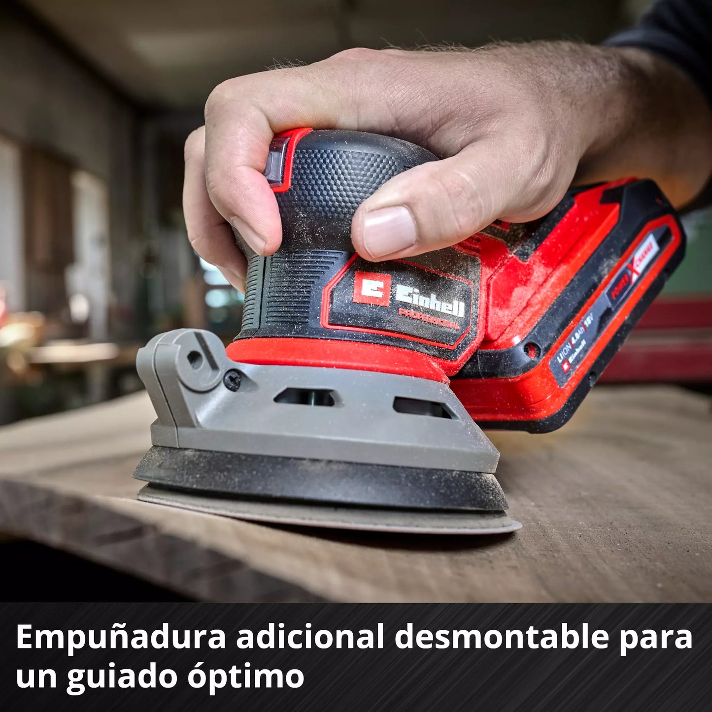 Lijadora excentrica 18V 125 mm Einhell TP-RS 18/32 Li BL - Solo