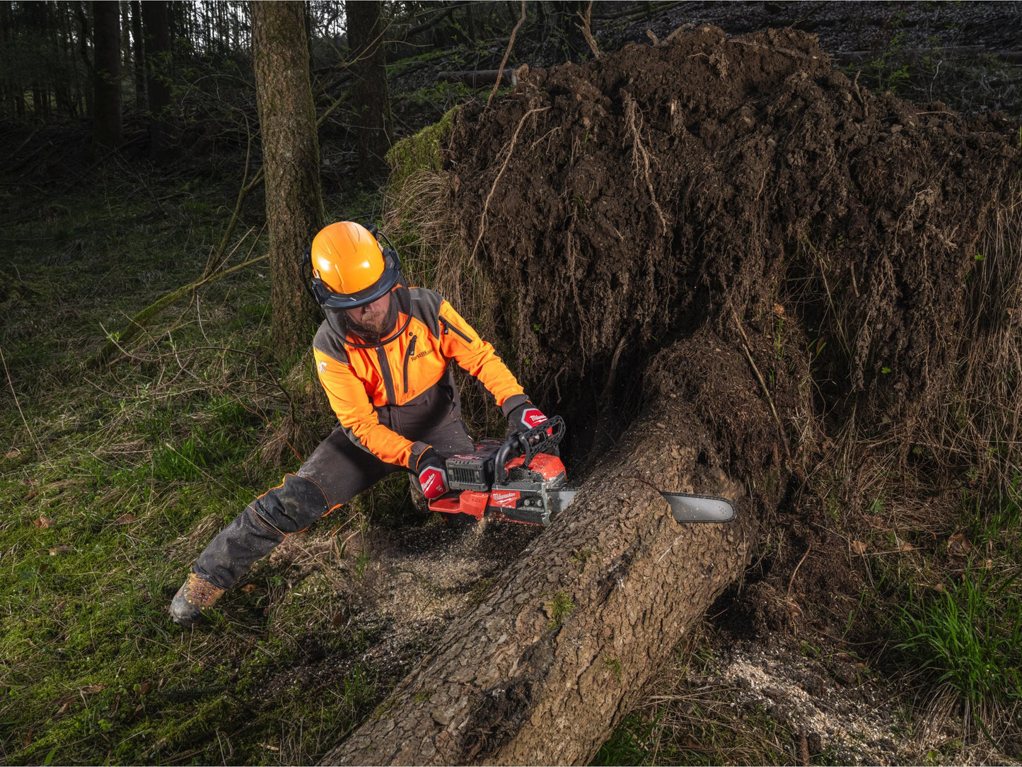 Motosierra de doble batería 50cm Milwaukee M18F2CHS50-802